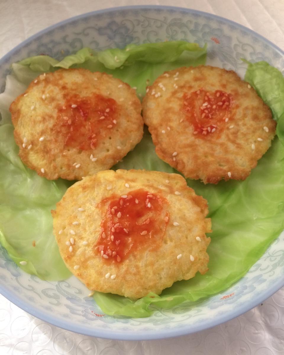 手机用户1030_c8ou做的鸡蛋米饭饼