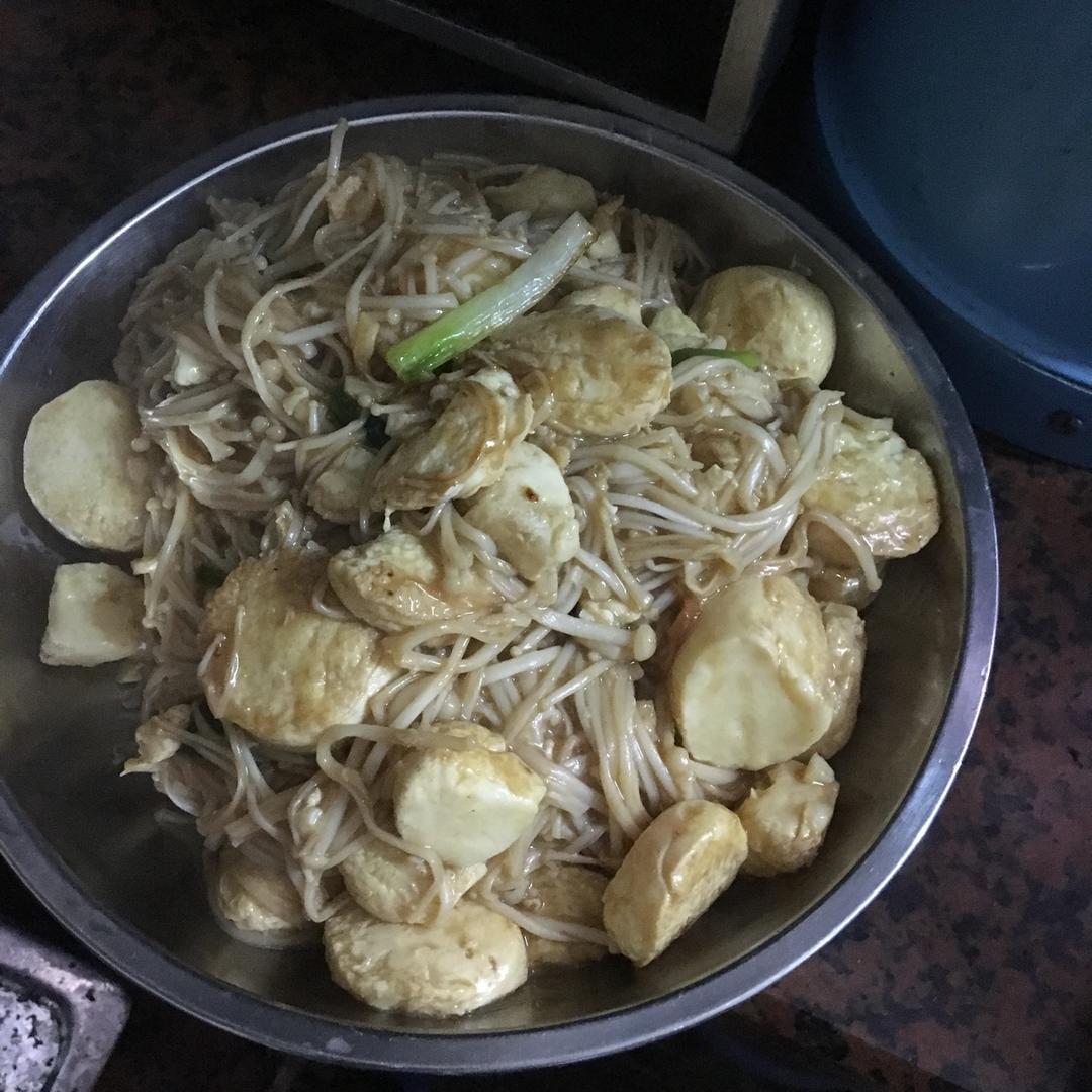 超级下饭菜--金针菇日本豆腐