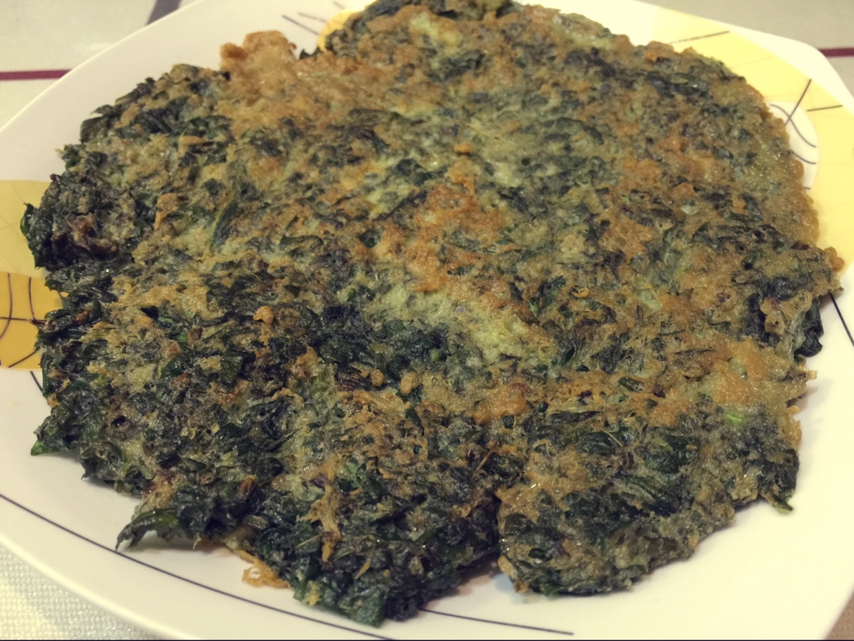 yal做的益母草煎蛋