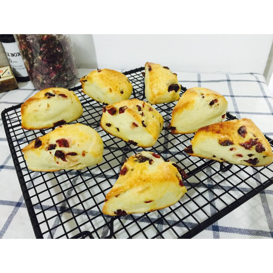 葡萄干司康（酵母版）