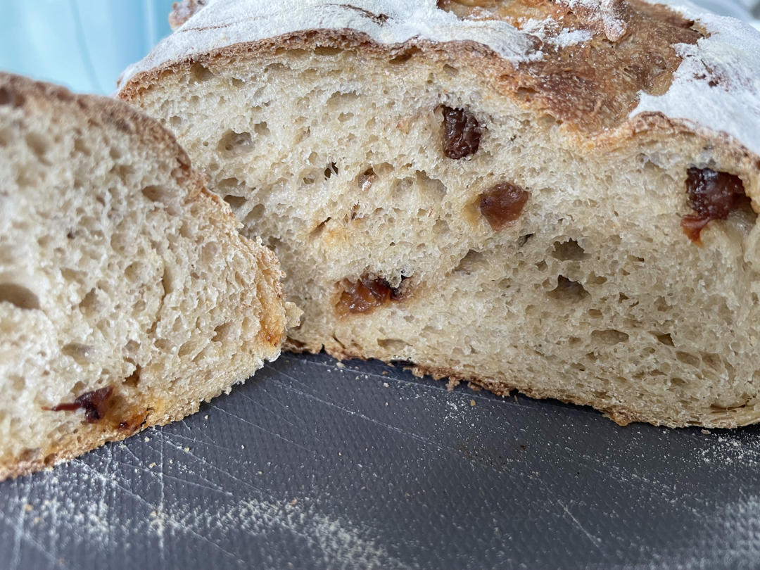 德国婆婆秘方·只多一料·香得上天的全麦核桃蔓越欧包