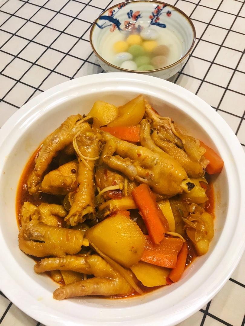 【电饭锅凤爪煲】