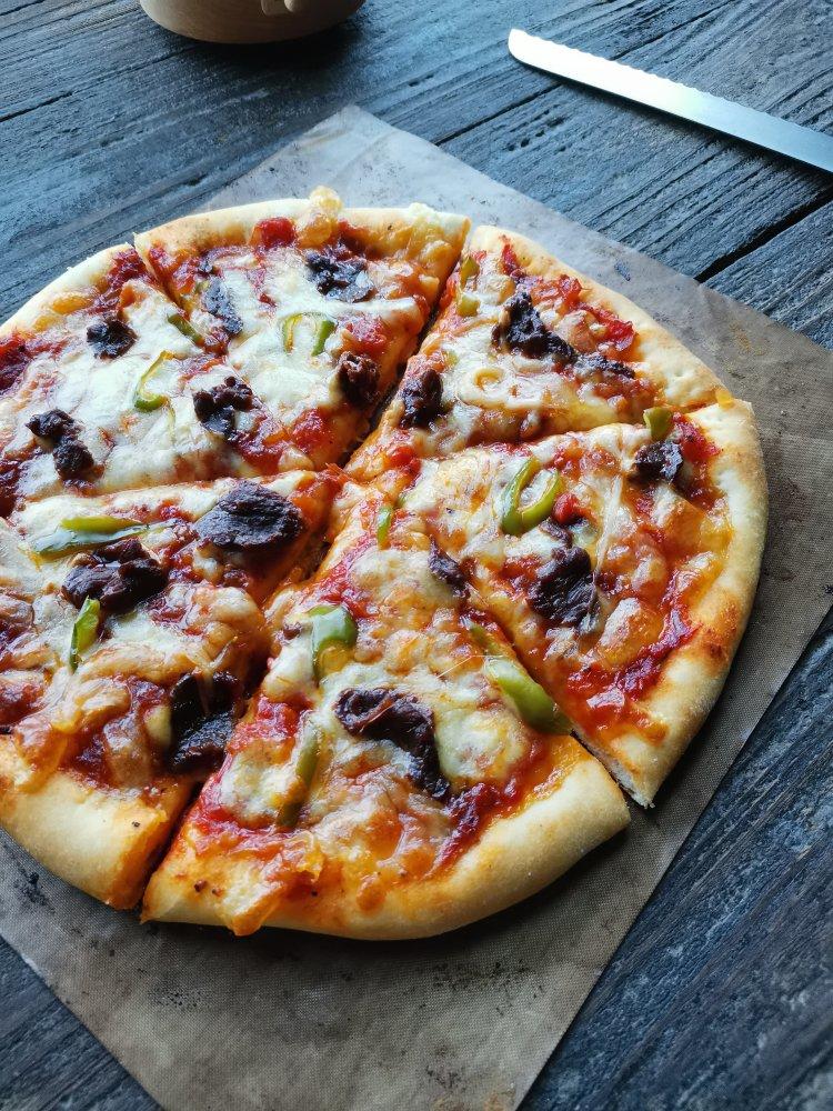 胜利女神经做的3种口味美式手拍披萨丨升级版奶香饼底