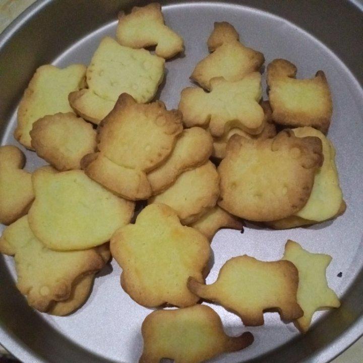卡通黄油饼干