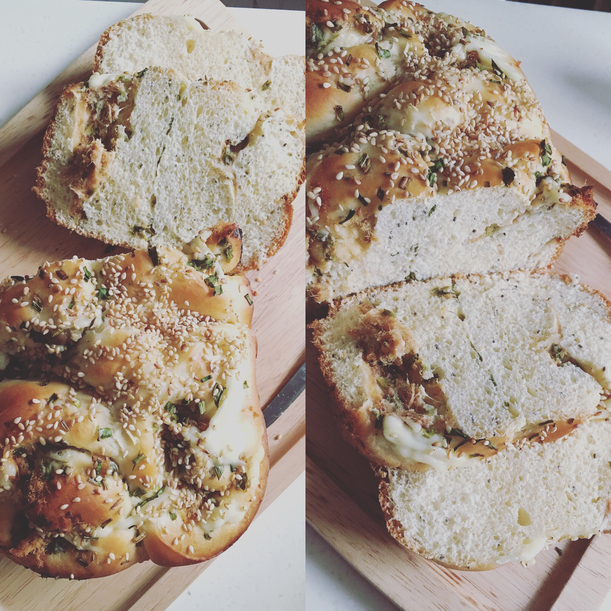 葱花肉松吐司-松下/panasonic面包机版