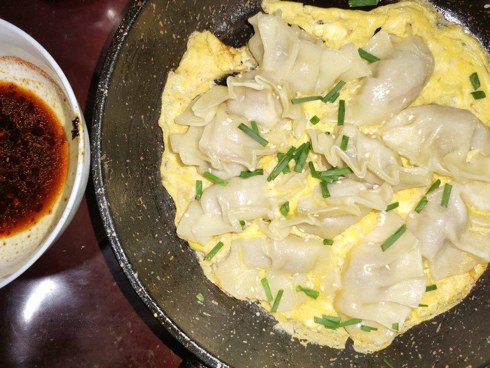 十分钟快手菜抱蛋煎饺（速冻饺子）