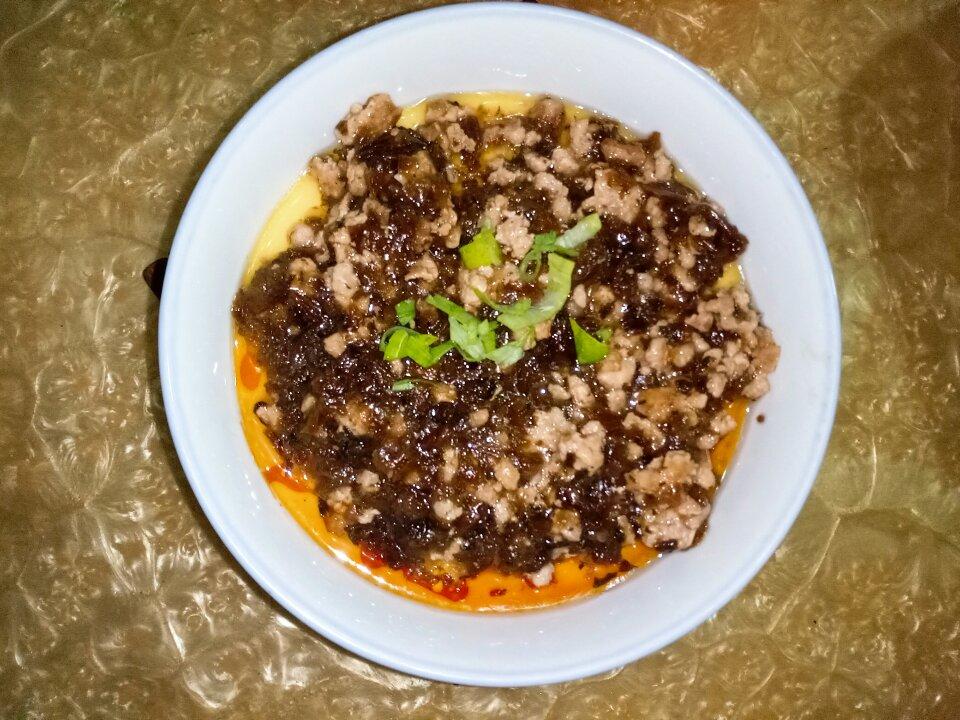 【肉沫蒸蛋】——完美滑嫩蒸蛋攻略