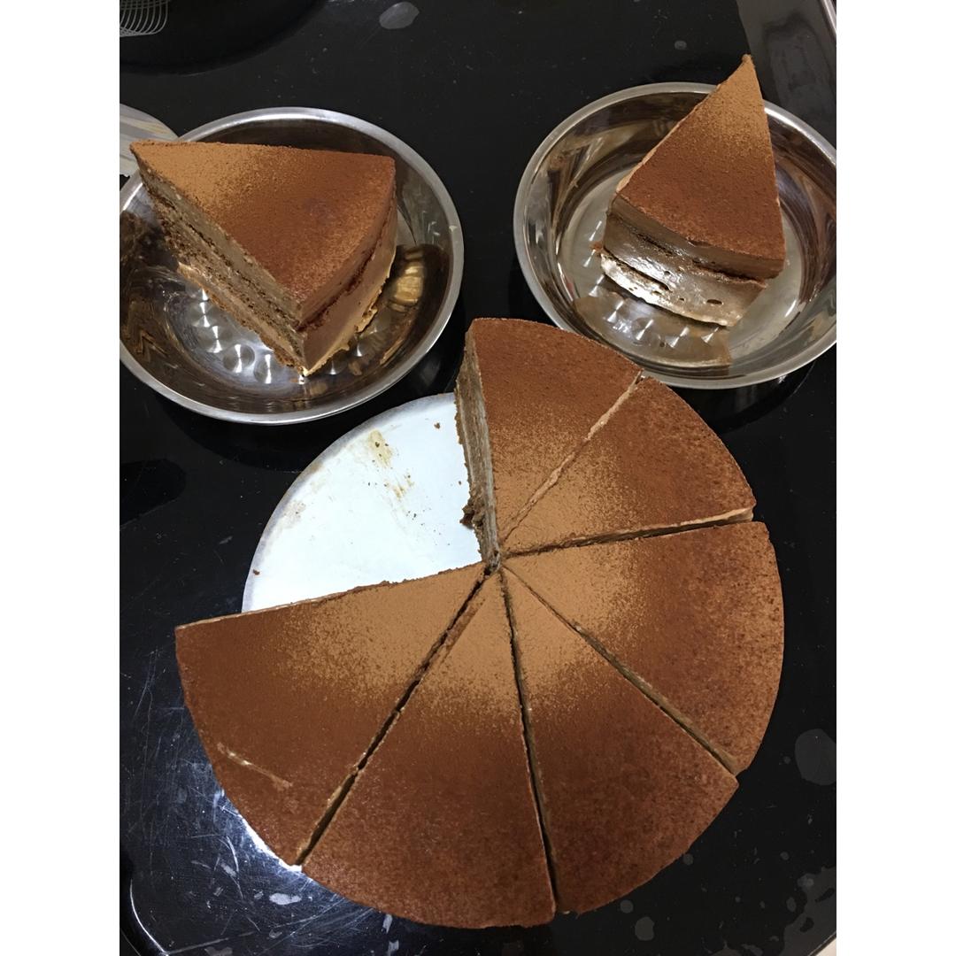 巧克力方形慕斯蛋糕