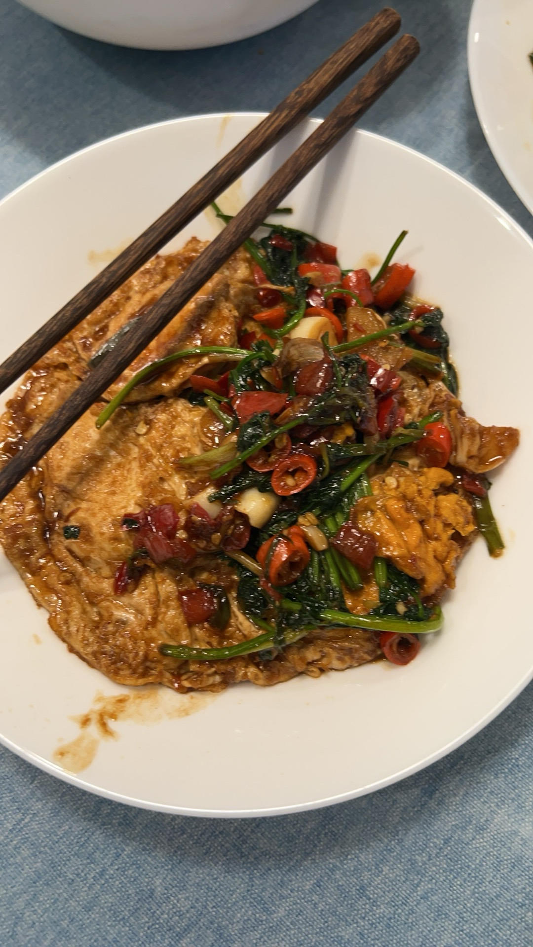 油爆醋炒蛋(长沙下饭菜)