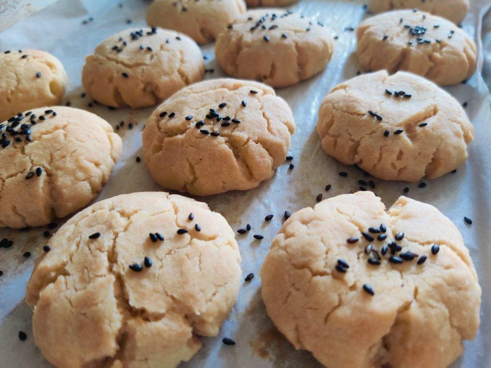 零失败自制桃酥❗️一次成功❗️酥到掉渣❗️