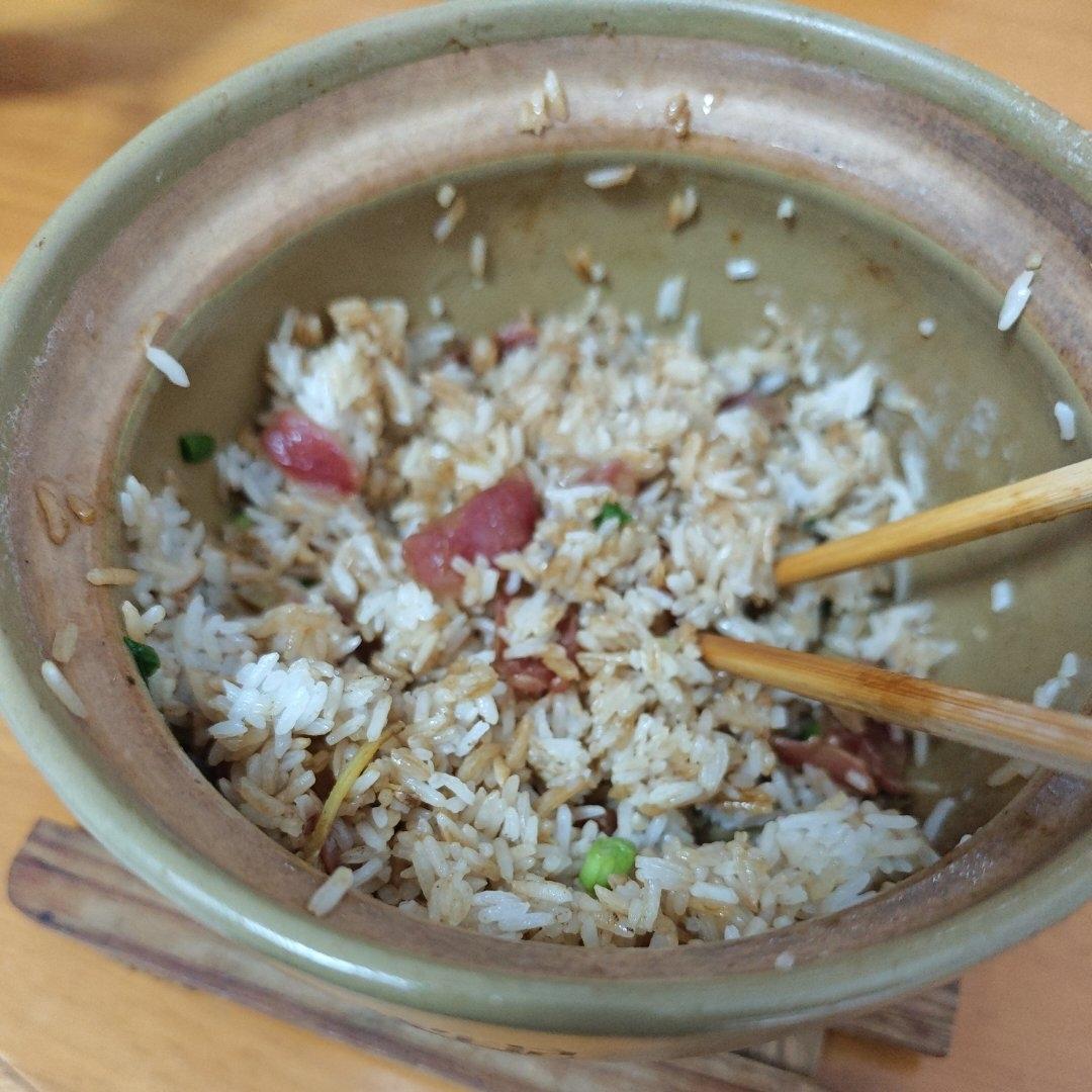 煲仔饭（不用一滴油完美结锅巴）