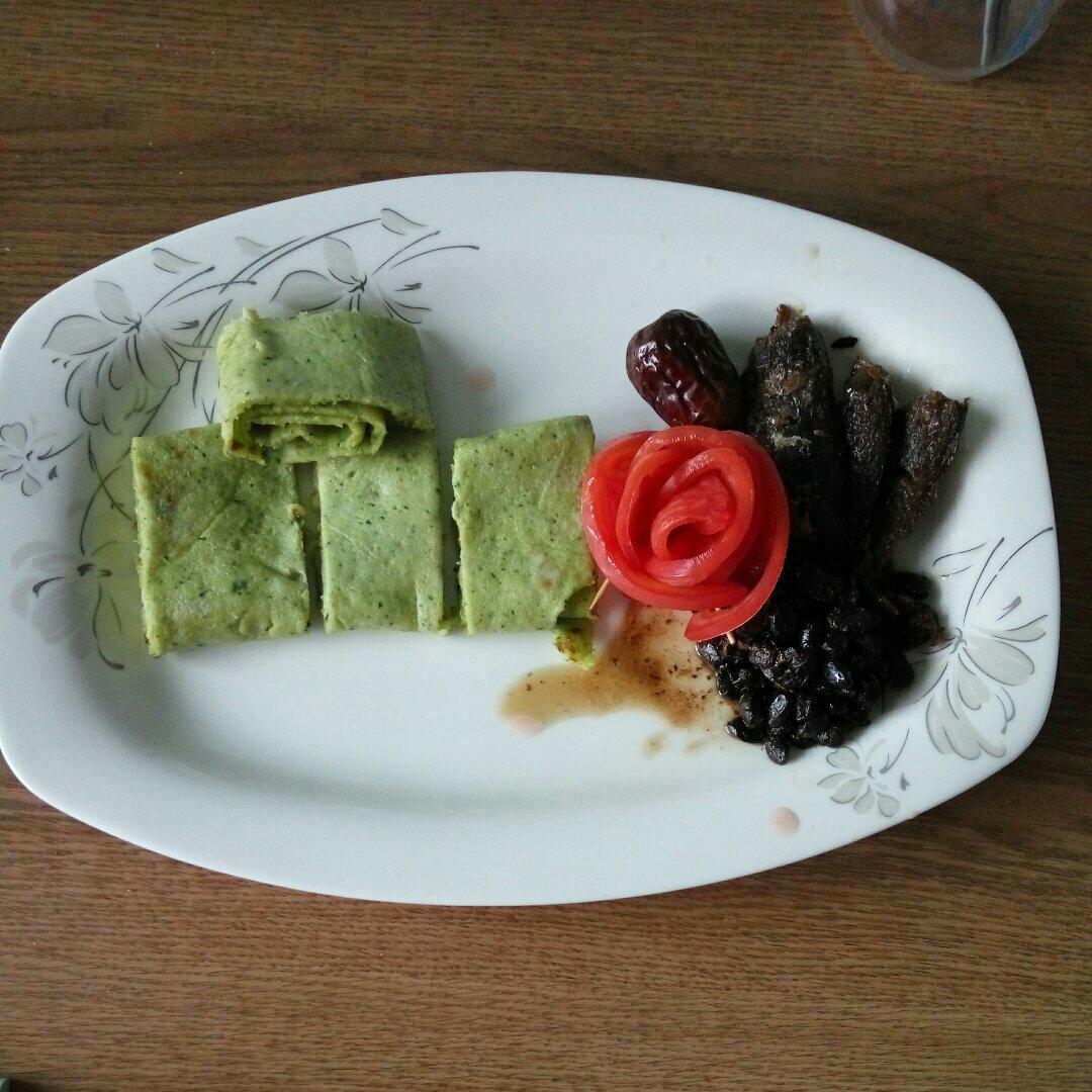 黄瓜鸡蛋早餐饼