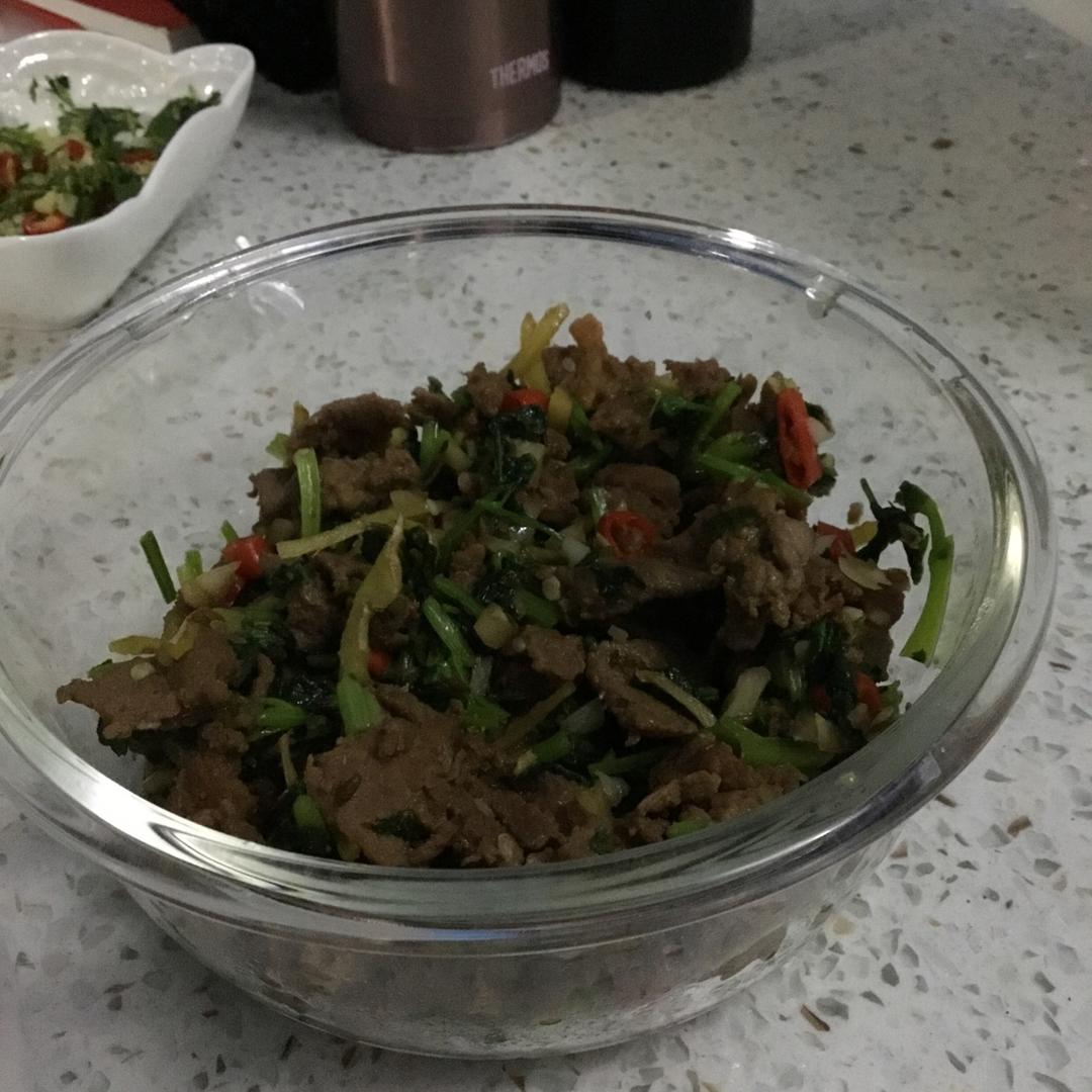 孜然羊肉片