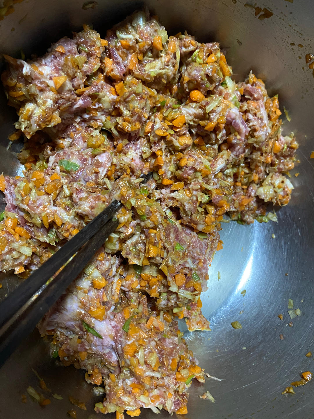胡萝卜羊肉馅水饺
