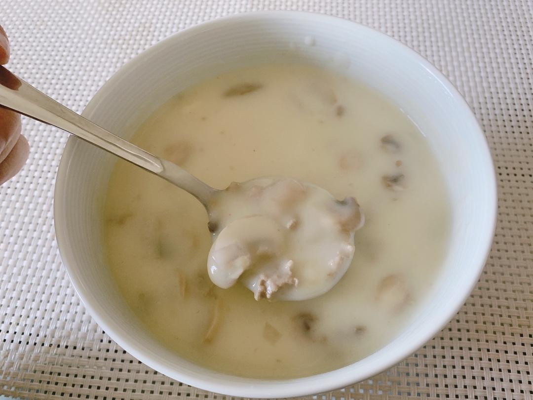 奶油鸡茸蘑菇汤（必胜客同款）