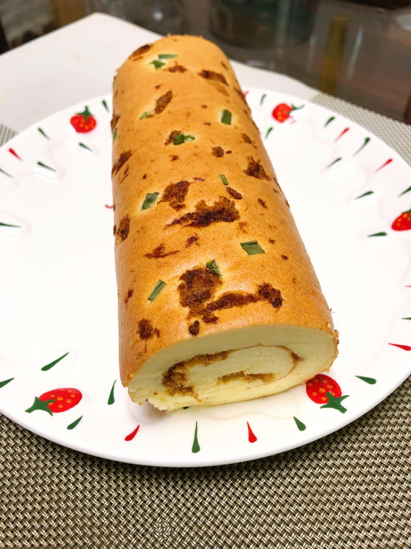 怎么卷都不裂的肉松蛋糕卷