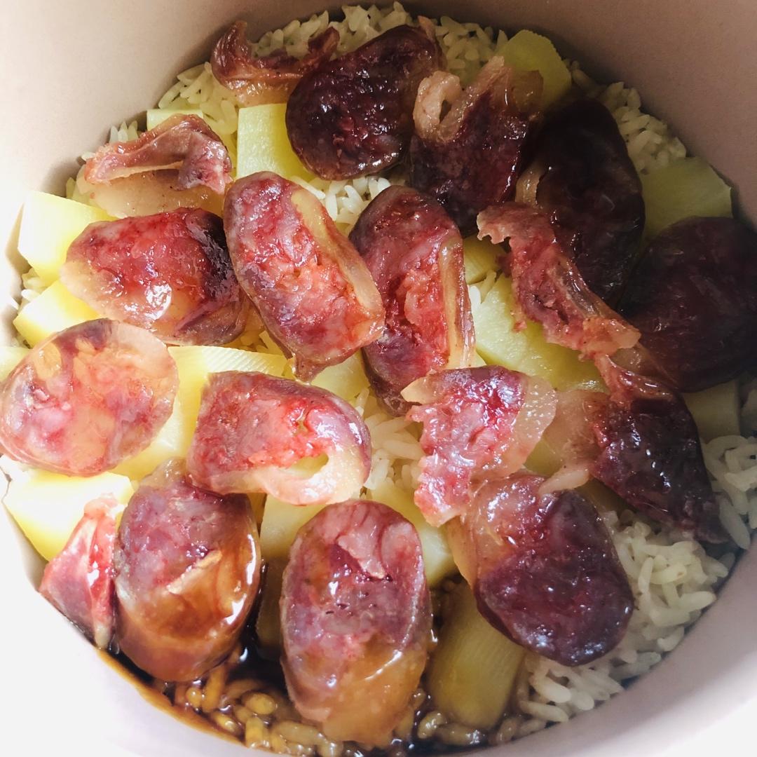 香菇土豆🥔焖饭