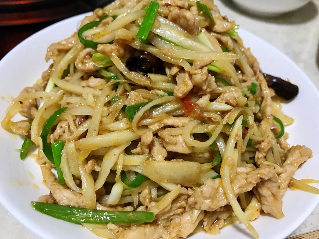 仔姜肉丝