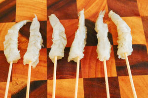 鲜虾米饭棒的做法 步骤6