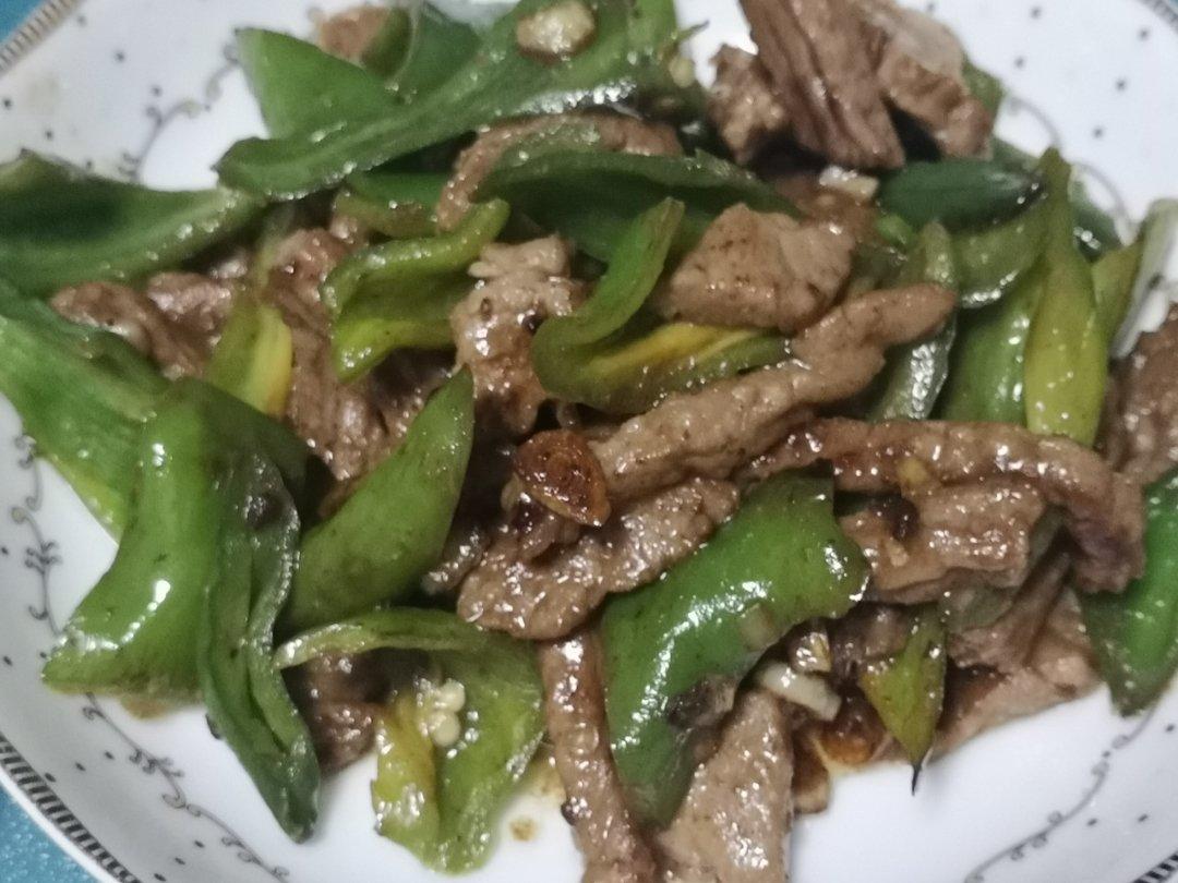 青椒牛肉