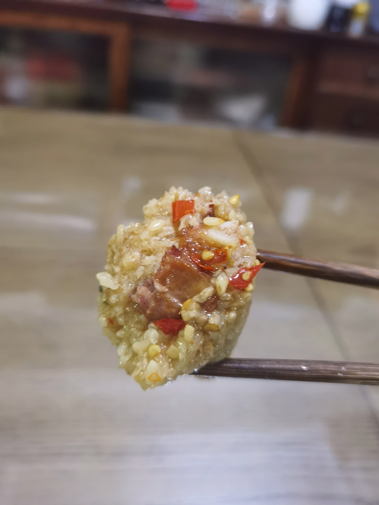🍃2种经典口味粽子｜碱水米粽（水晶凉粽）&咸蛋黄肉粽