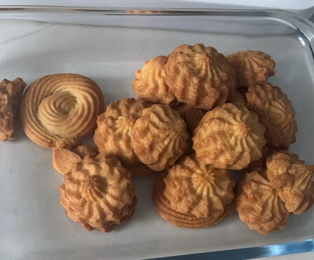 零失败花纹超级立体的黄油曲奇