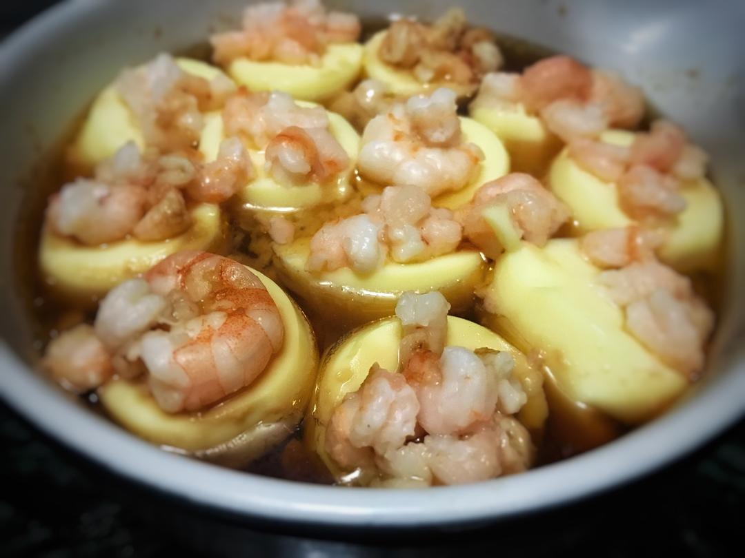 日本豆腐蒸虾仁