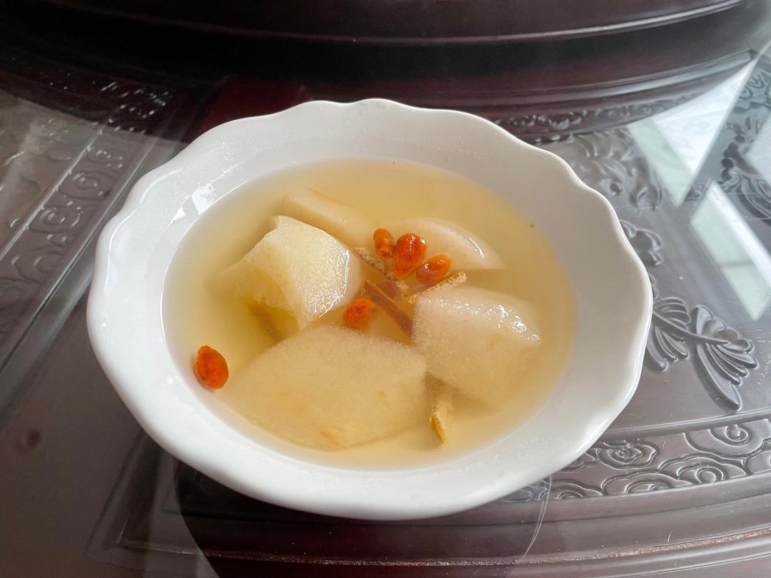 陈皮雪梨汤的做法