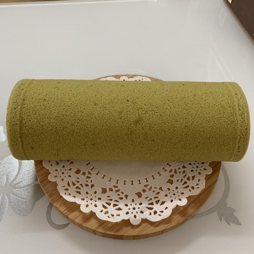 抹茶戚风蛋糕卷