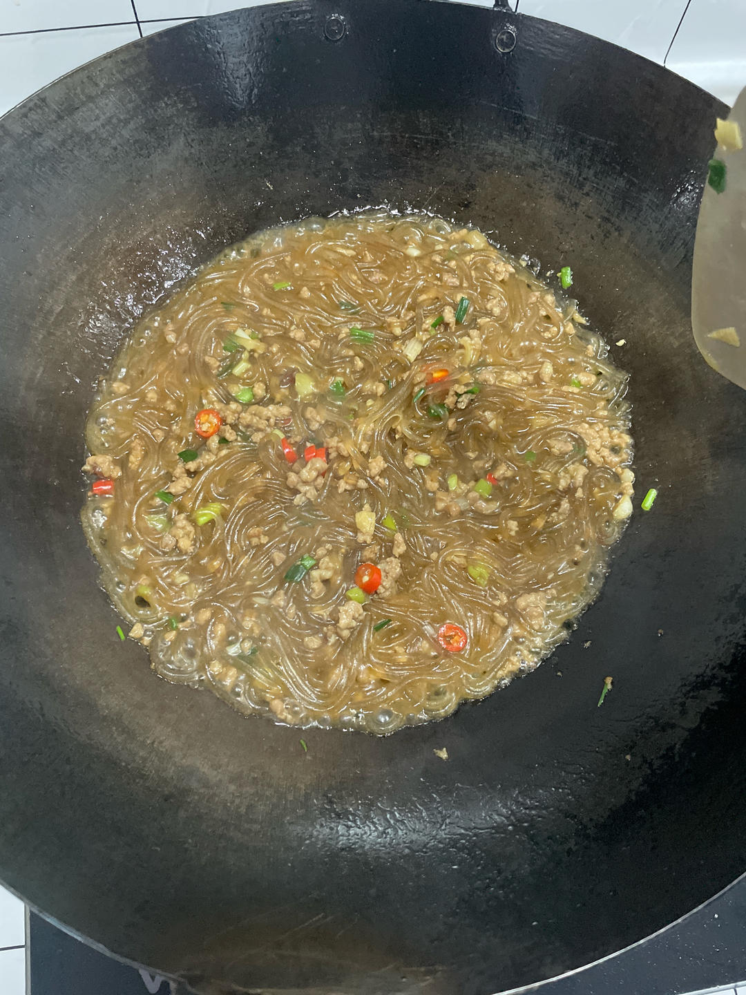 家常快手菜‼️肉末炖粉条😋香辣开胃又下饭