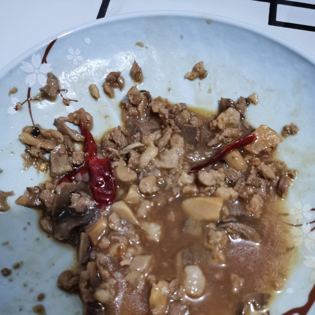5分钟的香菇肉末