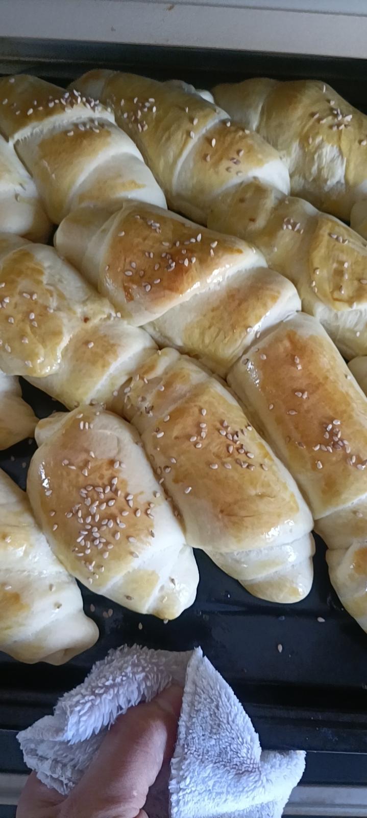 牛奶面包卷-超级软