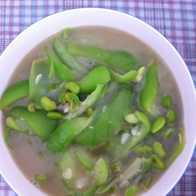 丝瓜毛豆