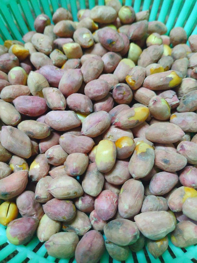 下酒必备，盐炒花生米