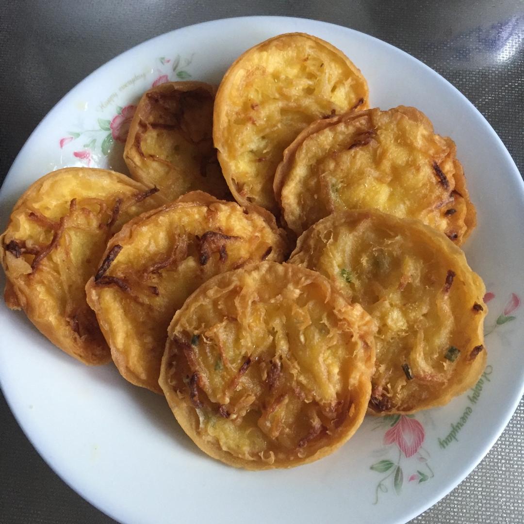 折腾ll做的童年的回忆油墩子萝卜丝饼