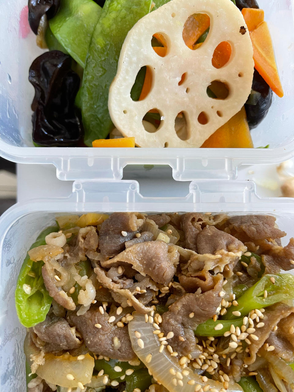 爆炒羊肉卷