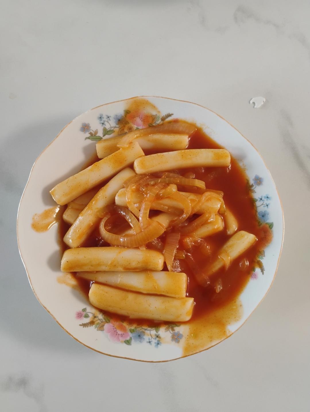 韩式辣炒年糕