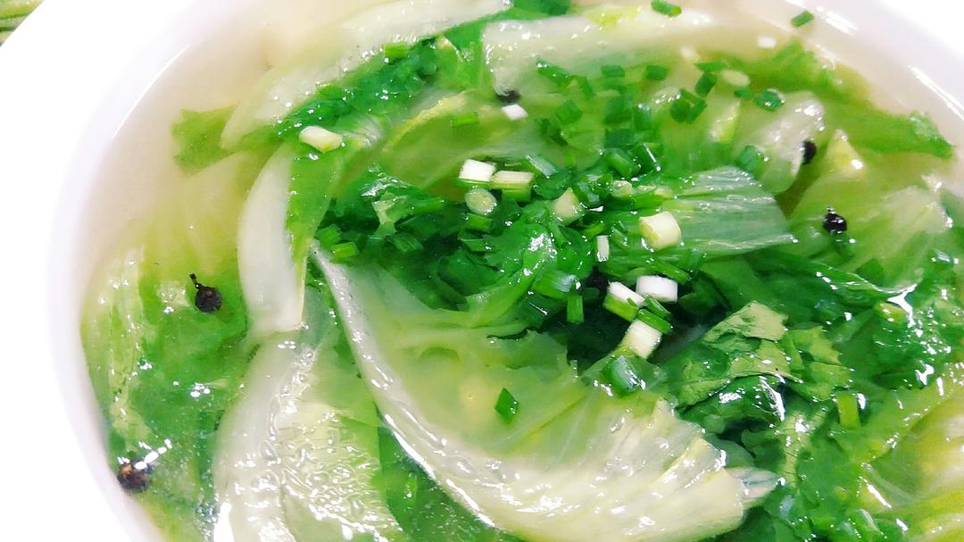 安七sharon做的素菜汤