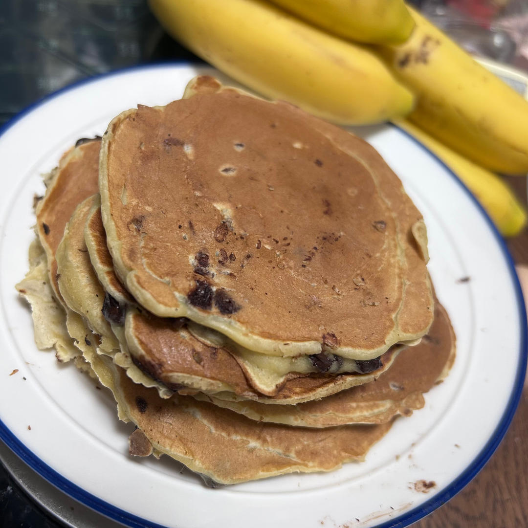 香蕉巧克力松饼