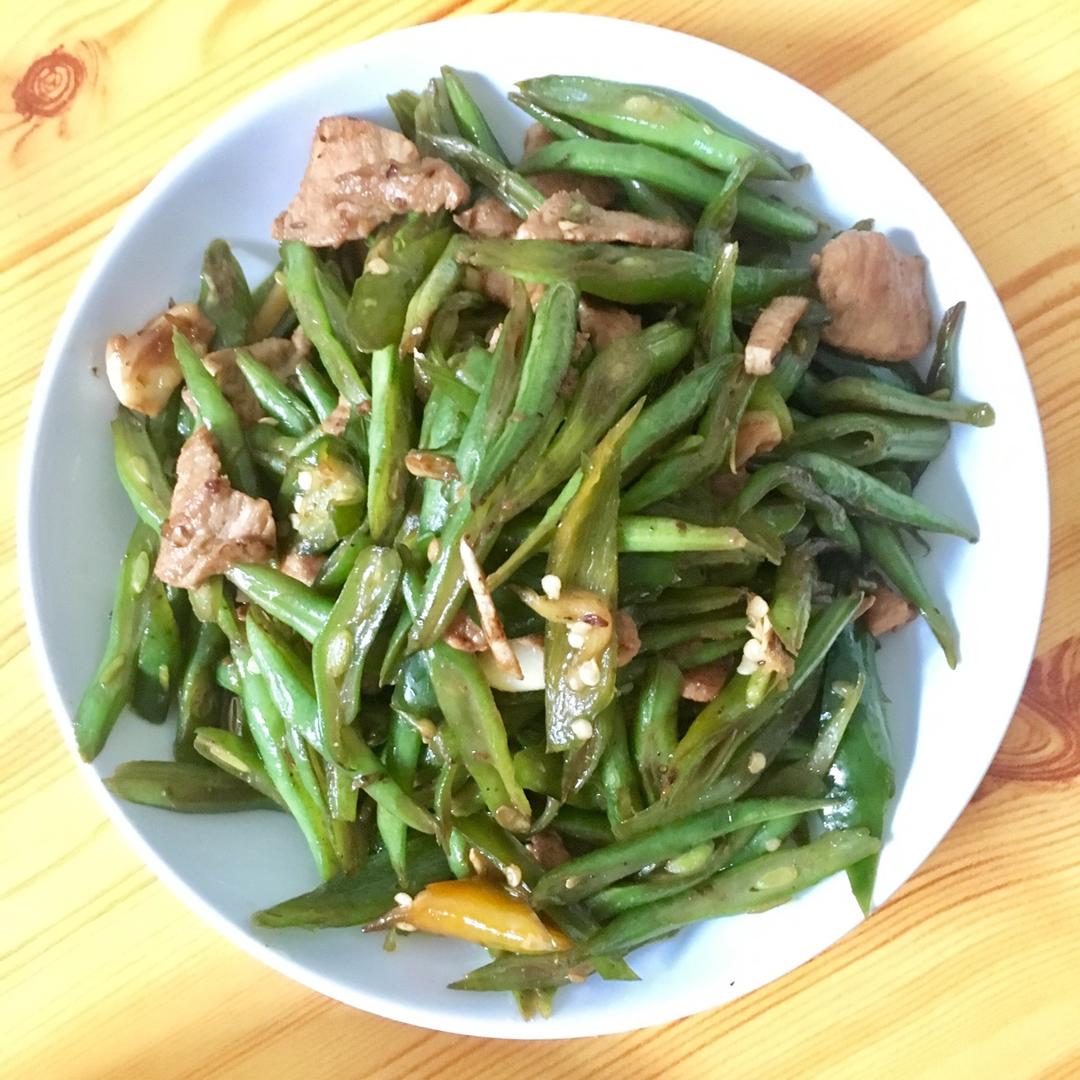 四季豆炒肉