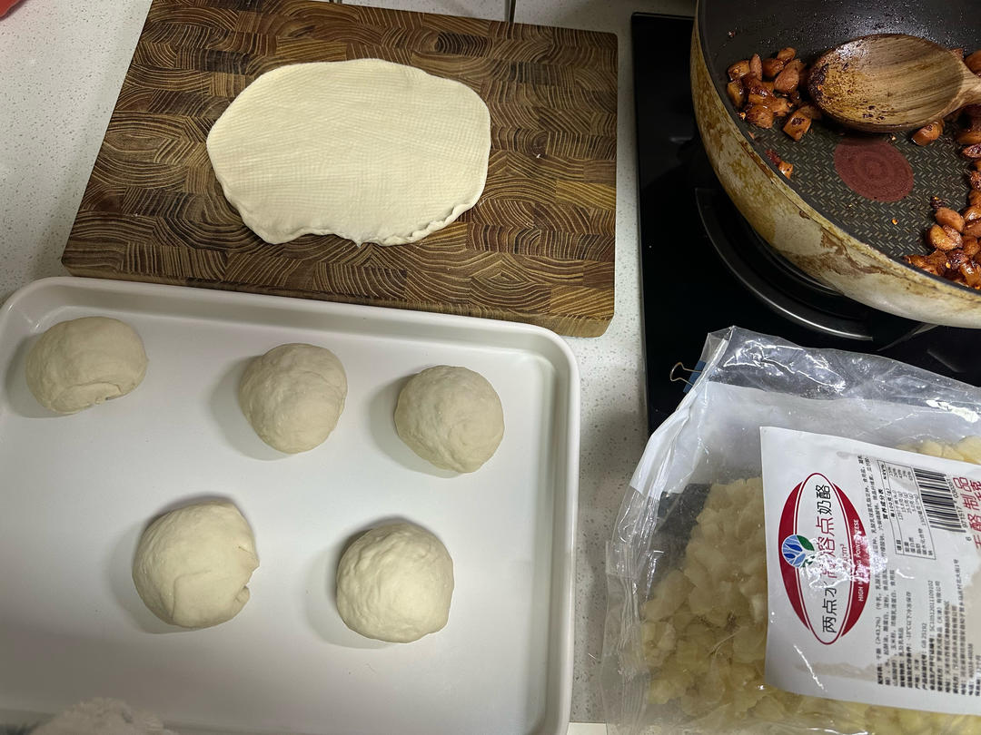 纯奶手撕吐司的做法 步骤1