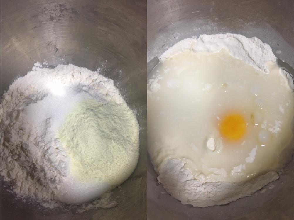 纯奶手撕吐司的做法 步骤1