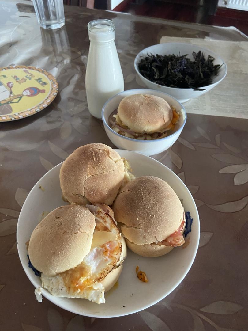 英氏麦满分-自己家里的麦当劳早餐