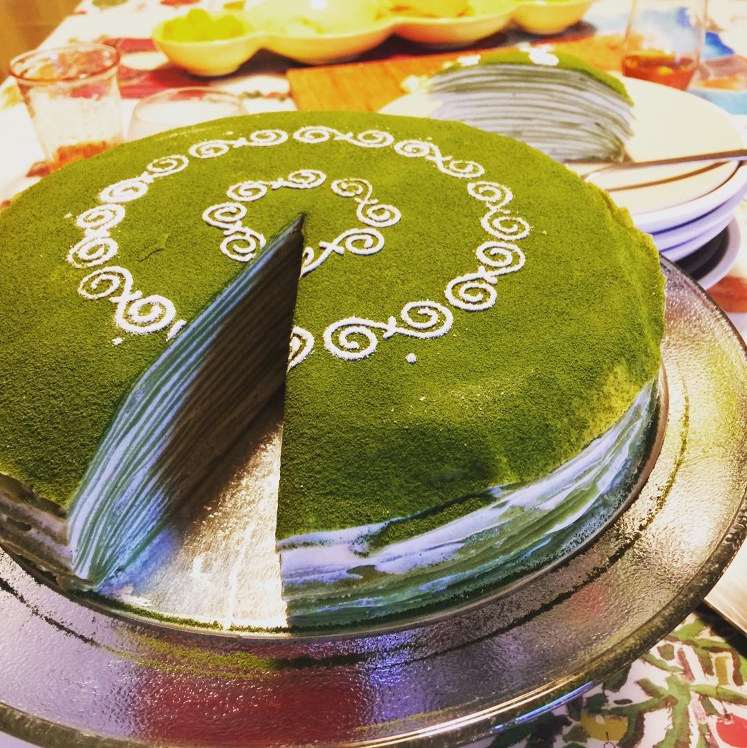 抹茶千层蛋糕（转自Amanda的曼食慢语）