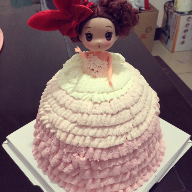 芭比戚风蛋糕坯子做法