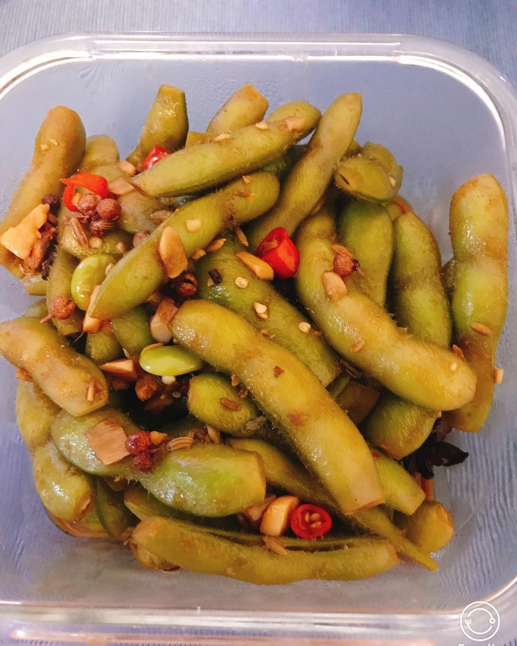 辣炒毛豆