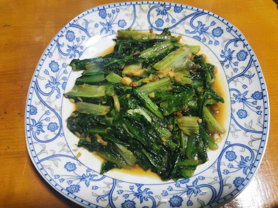 蒜蓉油麦菜（蚝油）
