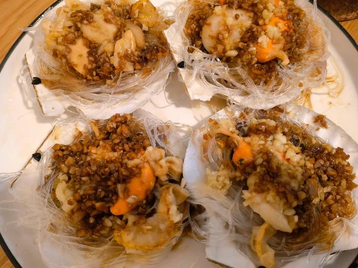 蒜蓉粉丝蒸扇贝