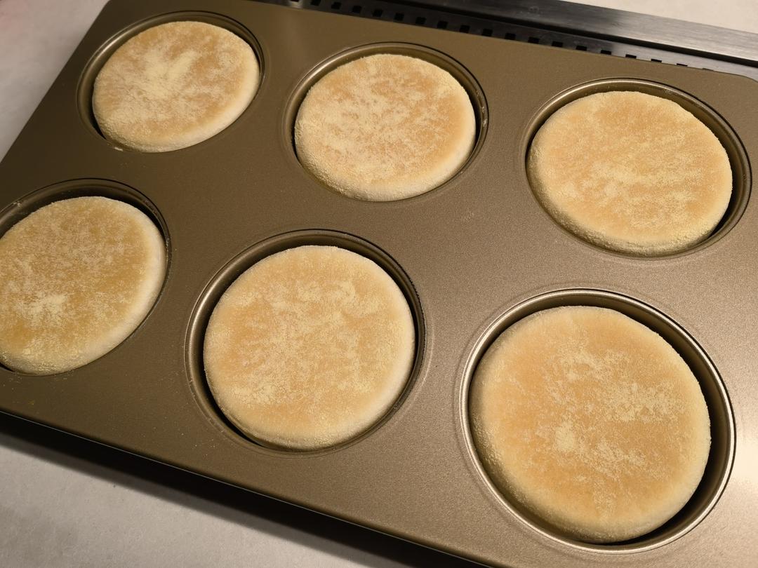 猪柳蛋麦满分 —英式玛芬胚English muffin