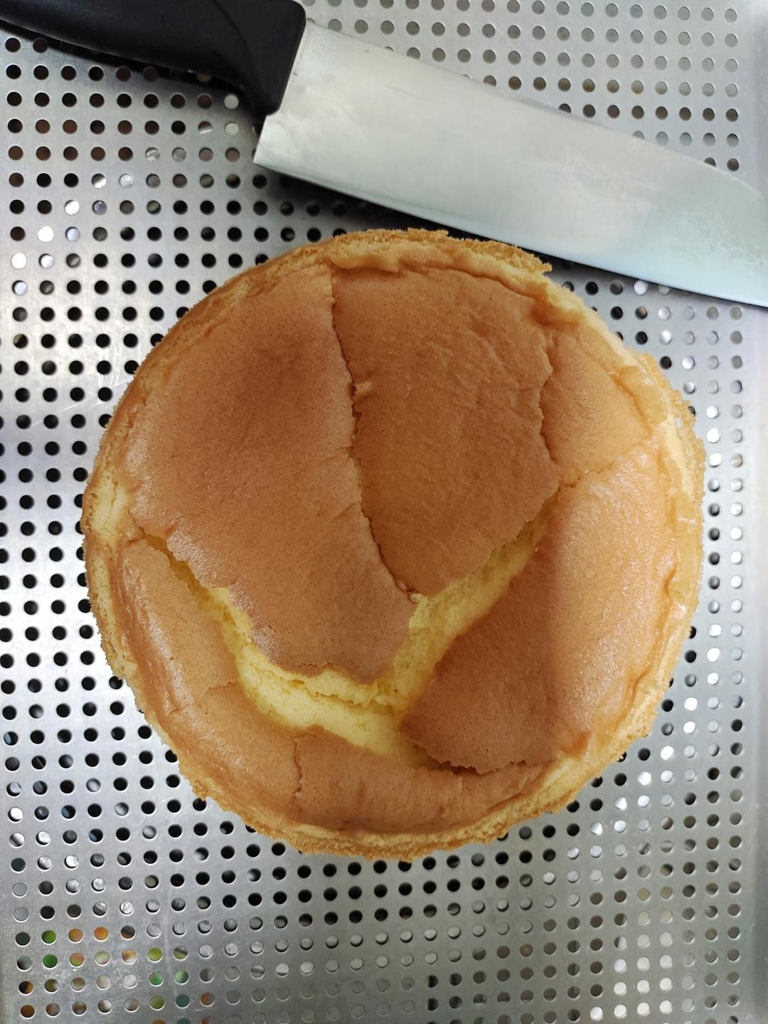 六寸戚风蛋糕(掌握这几点，做戚风就跟煮米饭一样简单)